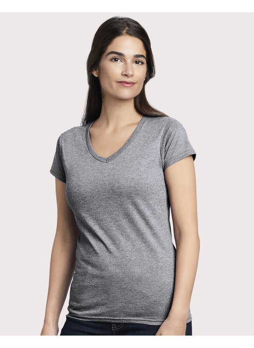 Gildan | GI64V00L | 109.09 | 64V00L | Gildan Ladies Softstyle® V-Neck T-Shirt