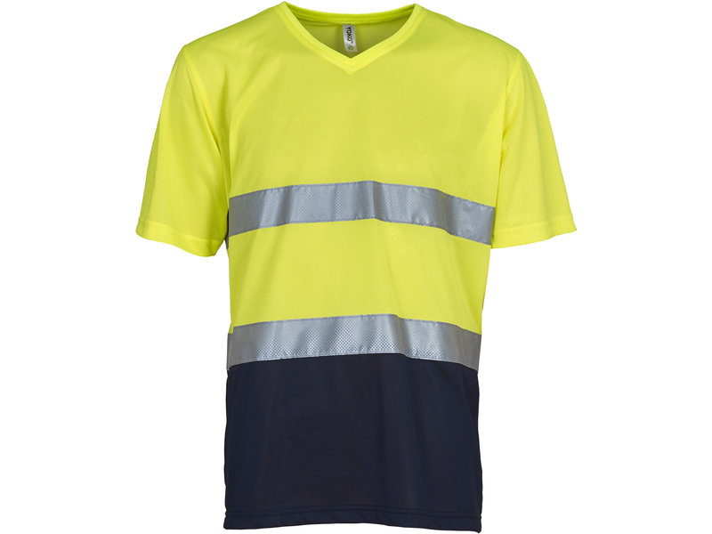 Yoko Top Cool - Hi-Vis T-shirt V-hals