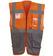 Yoko Hi-Vis Open Mesh Executive Waistcoat