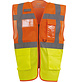 Yoko Hi-Vis Open Mesh Executive Waistcoat