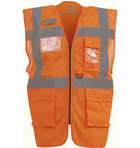 Yoko Hi-Vis Open Mesh Executive Waistcoat