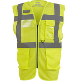 Yoko Hi-Vis Open Mesh Executive Waistcoat