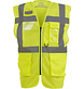 Yoko Hi-Vis Open Mesh Executive Waistcoat