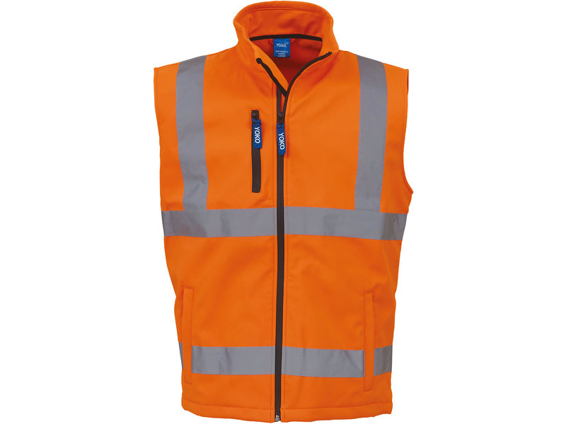 Yoko Hi-Vis Softshell Bodywarmer