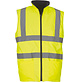 Yoko Hi-Vis Fleece Reversible Bodywarmer