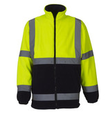 Yoko Hi-Vis 2-Tone Fleece Jacket