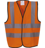 Yoko Kids Hi Vis 2 Band & Brace Waistcoat