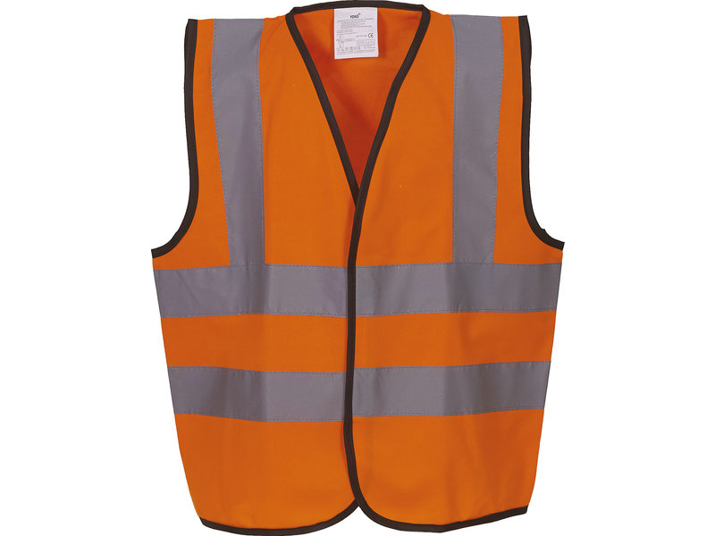 Yoko Kids Hi Vis 2 Band & Brace Waistcoat