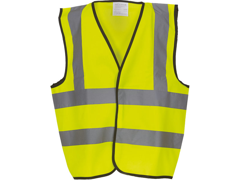 Yoko Kids Hi Vis 2 Band & Brace Waistcoat