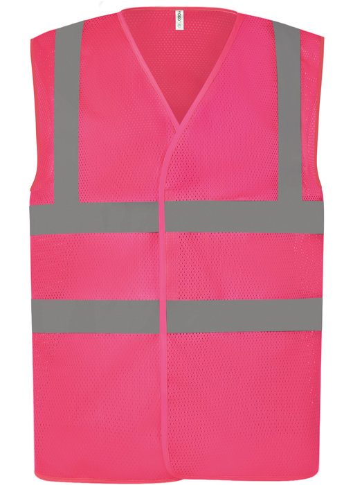 Yoko | YHVW120 | 431.77 | HVW120 | Fluo Open Mesh Waistcoat