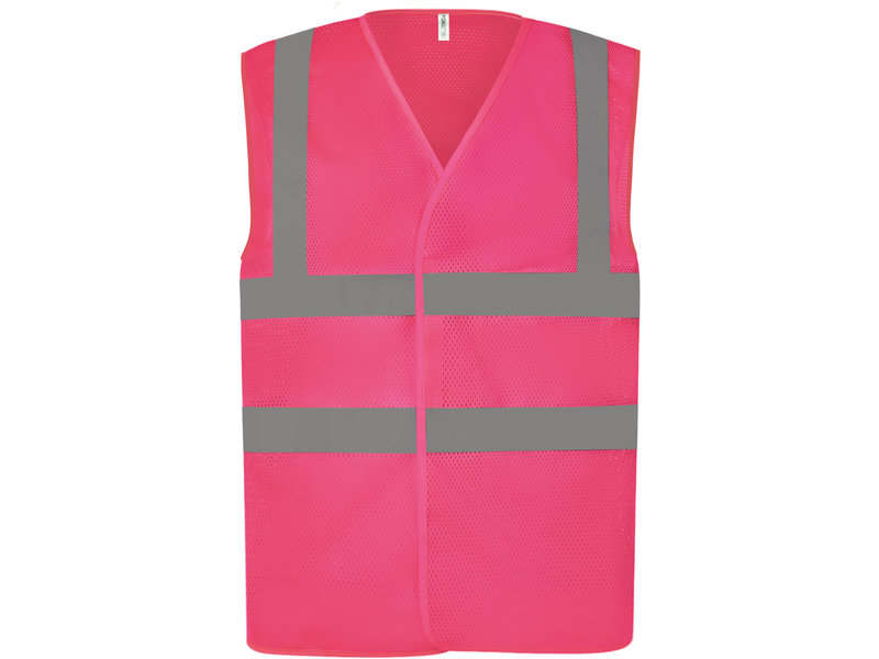 Yoko Hi-Vis Open Mesh Waistcoat