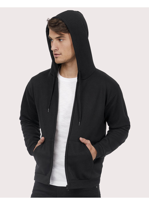 B&C | CGWUI25 | 222.42 | WUI25 | ID.205 50/50 Hooded Full Zip Sweat Unisex