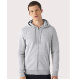 B&C Organic Zipped Hooded