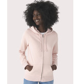 B&C Organic Zipped Hooded /women