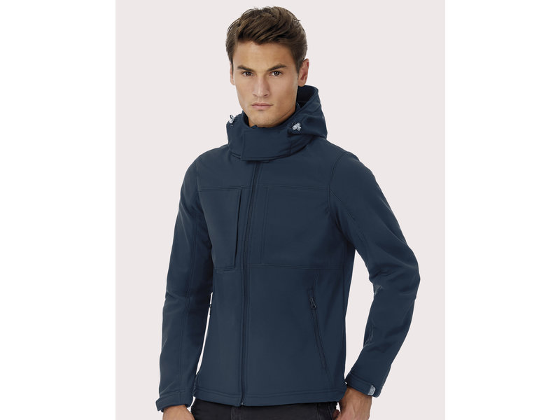 B&C Hooded Softshell/men