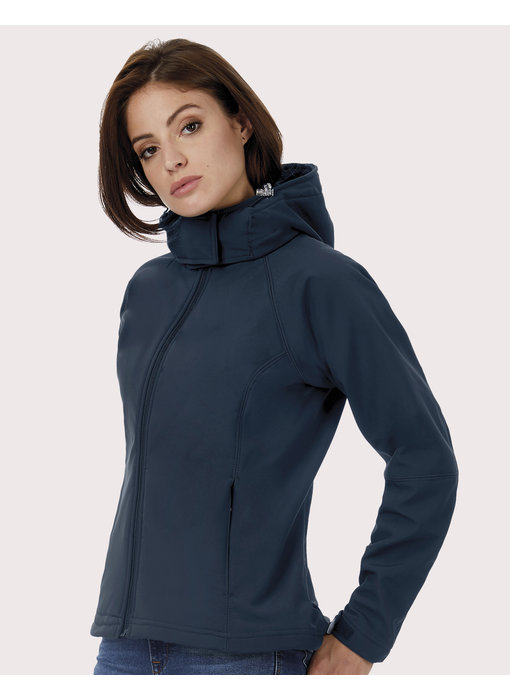 B&C | CGJW937 | 462.42 | JW937 | Hooded Softshell/women