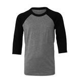 Bella + Canvas Youth 3/4 Sleeve Baseball Tee