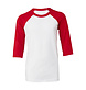 Bella + Canvas Youth 3/4 Sleeve Baseball Tee