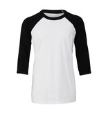 Bella + Canvas Youth 3/4 Sleeve Baseball Tee