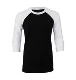 Bella + Canvas Youth 3/4 Sleeve Baseball Tee