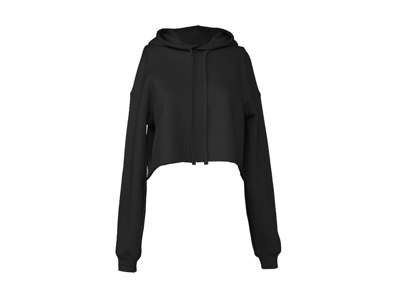 Bella + Canvas Women's Cropped Fleece Hoodie