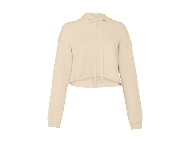 Bella + Canvas Women's Cropped Fleece Hoodie