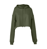 Bella + Canvas Women's Cropped Fleece Hoodie Bella + Canvas Women's Cropped Fleece Hoodie