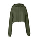 Bella + Canvas Women's Cropped Fleece Hoodie Bella + Canvas Women's Cropped Fleece Hoodie