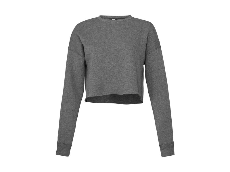 Bella + Canvas Women's Cropped Crew Fleece