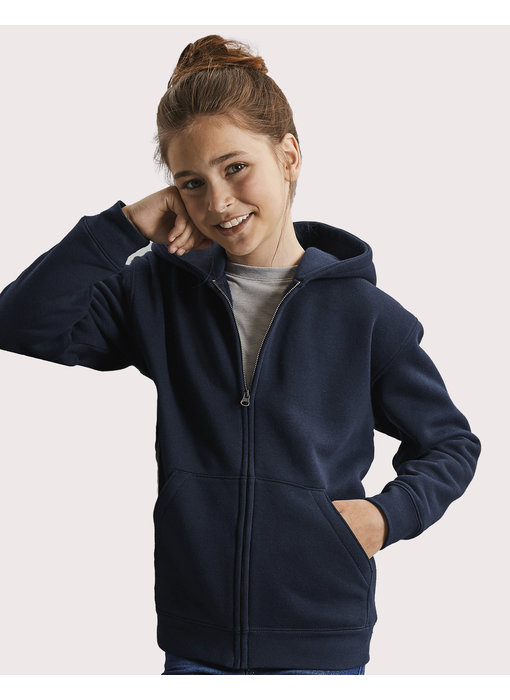 Russell | RU266B | 240.00 | R-266B-0 | Kids' Authentic Zipped Hood Sweat