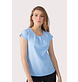 Henbury Ladies pleat front blouse