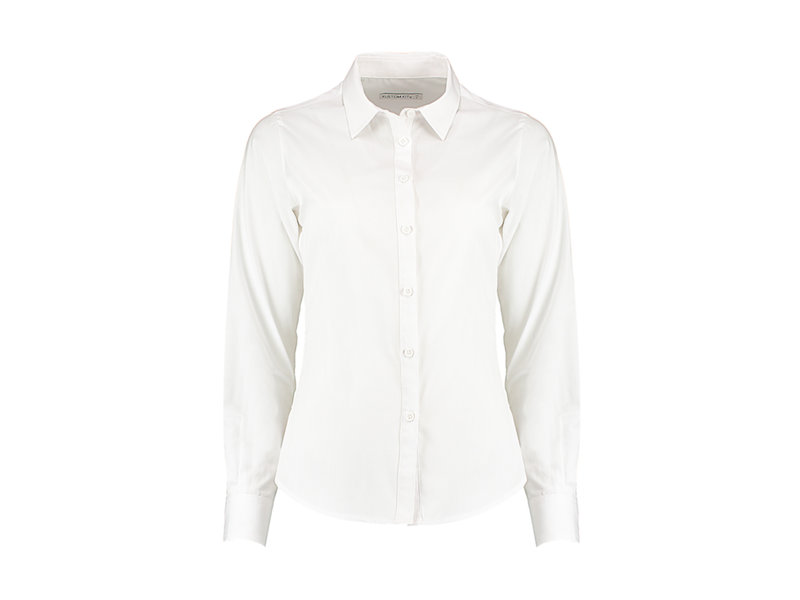 Kustom Kit Women's Tailored Fit Poplin Shirt