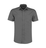 Kustom Kit Tailored Fit Poplin Shirt SSL Kustom Kit Tailored Fit Poplin Shirt SSL