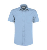 Kustom Kit Tailored Fit Poplin Shirt SSL Kustom Kit Tailored Fit Poplin Shirt SSL