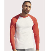 Fruit of the Loom Long Sleeve Baseball T-Shirt Fruit of the Loom Long Sleeve Baseball T-Shirt