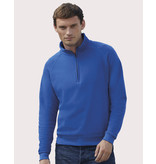 Fruit of the Loom Zip Neck Sweater