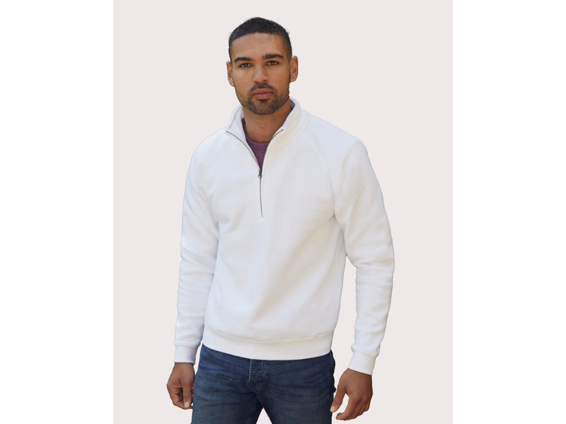 Fruit of the Loom Premium Zip Neck Sweater