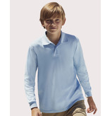 Fruit of the Loom Kids Long Sleeve Polo 65/35