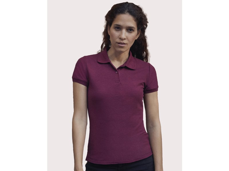 Fruit of the Loom Ladies Polo Blended Fabric