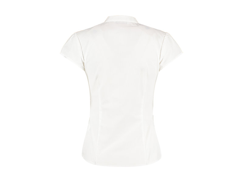 Kustom Kit Continental Blouse Mandarin Collar