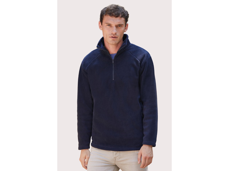 Fruit of the Loom Half Zip Fleece Pullover