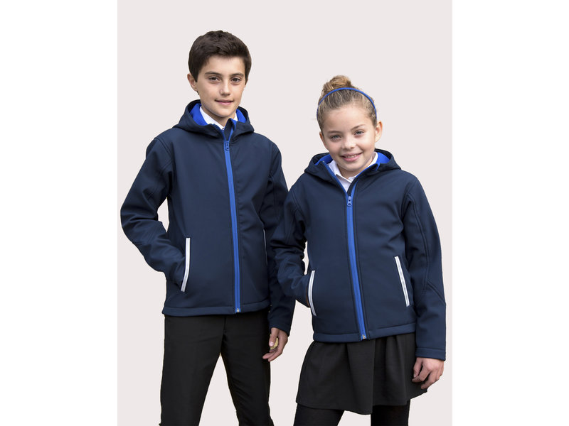 Result Core Kids TX Performance Hooded Softshell Jacket