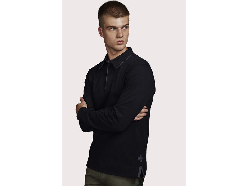 Front Row Collection Rugby Polo Long Sleeve