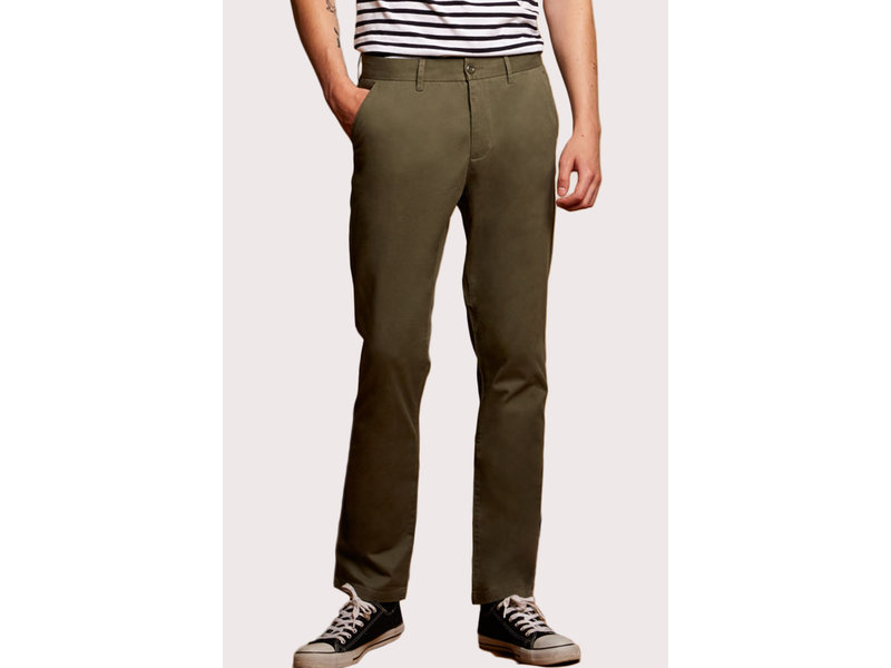 Front Row Collection Men's Stretch Chino Trousers