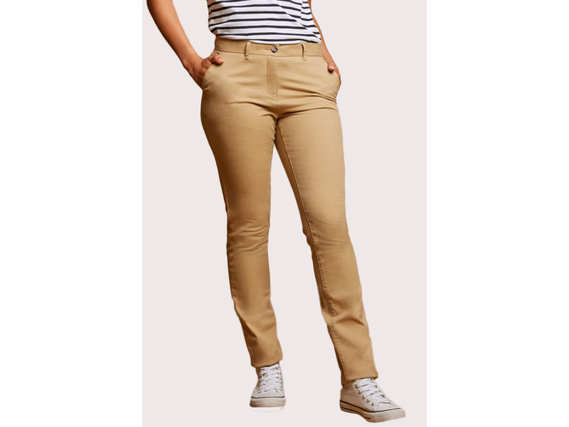 Front Row Collection Ladies' Stretch Chino Trousers