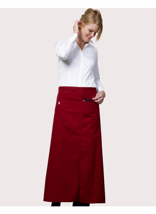 Bistro by Jassz | 941.59 | JG12 | Berlin Long Bistro Apron with Vent and Pocket