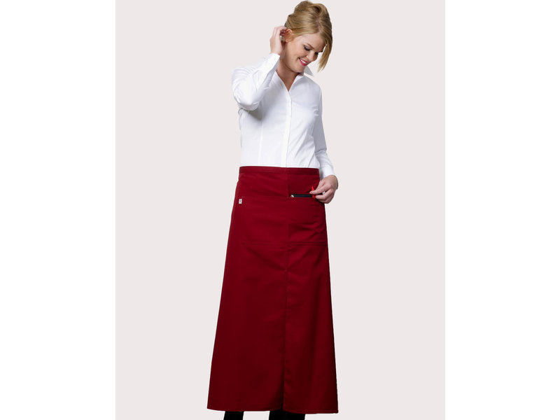 Bistro by Jassz 'Berlin' Long Bistro Apron with Vent and Pocket