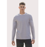 Skinni Fit | SFM204 | LONG SLEEVED STRIPED T-SHIRT