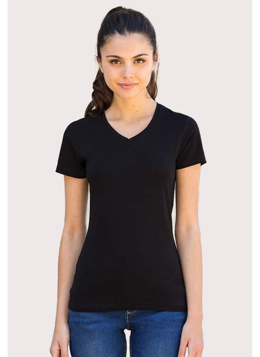 Skinni Fit | SK122 | Ladies' Feel Good V-neck T-shirt