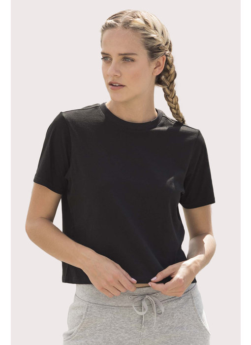 Skinni Fit | SK237 | WOMEN'S CROPPED BOXY T-SHIRT